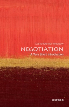 Image for Negotiation  : a very short introduction