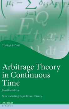 Image for Arbitrage theory in continuous time