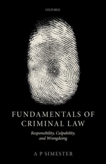 Fundamentals of Criminal Law
