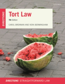 Image for Tort Law Directions