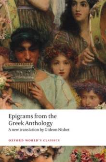 Image for Epigrams from the Greek anthology