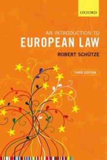 Image for An introduction to European law