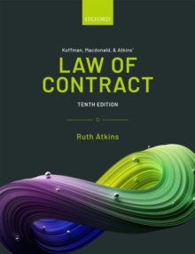 Image for Koffman, Macdonald & Atkins' law of contract