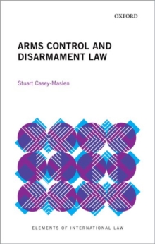 Image for Arms Control and Disarmament Law