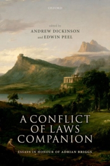 Image for A Conflict Of Laws Companion