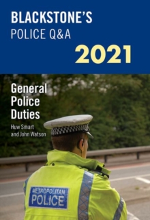 Image for Blackstone's police Q&A 2021Volume 4,: General police duties