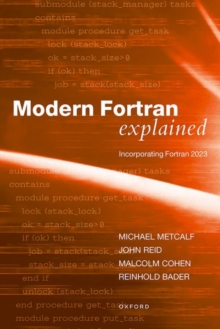Image for Modern Fortran explained  : incorporating Fortran 2023