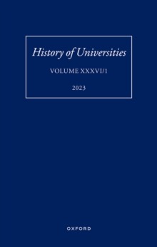 Image for History of Universities: Volume XXXVI / 1