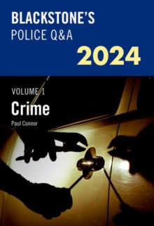 Image for Blackstone's Police Q&A's 2024 Volume 1: Crime
