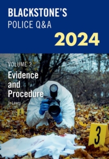 Image for Blackstone's Police Q&A's 2024 Volume 2: Evidence and Procedure