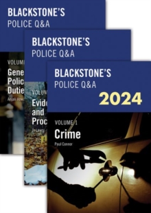 Image for Blackstone's Police Q&A 2024 Three Volume Pack