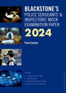 Image for Blackstone's Police Sergeants' and Inspectors' Mock Exam 2024