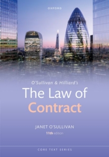 O’Sullivan & Hilliard’s The Law of Contract