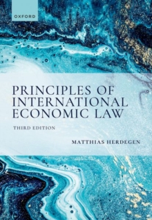 Image for Principles of International Economic Law, 3e