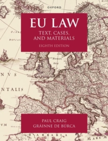 Image for EU Law : Text, Cases, and Materials