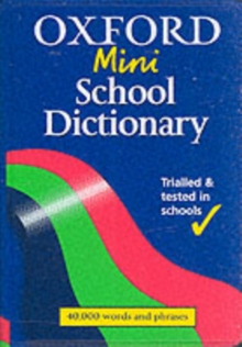 Image for Oxford Mini School Dictionary