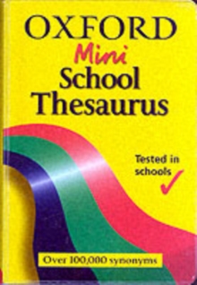 Image for Oxford Mini School Thesaurus