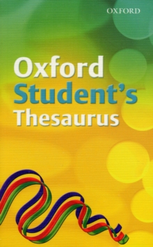 Image for Oxford student's thesaurus