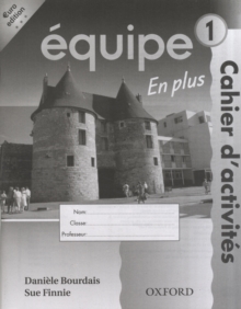Image for âEquipe en plus 1: Cahier d'activitâes