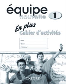 Image for Equipe nouvelle: Part 1: En Plus Workbook