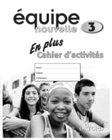 Image for Equipe nouvelle: Part 3: En Plus Workbook