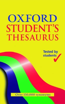 Image for Oxford student's thesaurus