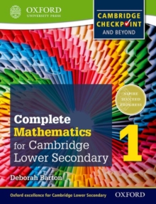 Image for Complete Mathematics for Cambridge Lower Secondary 1 (First Edition)