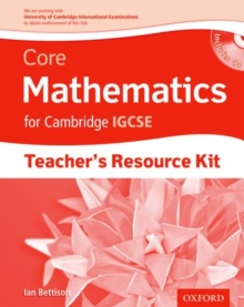 Image for Core mathematics for Cambridge IGCSE: Teacher's resource kit