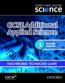 Image for GCSE additional applied scienceModule 3: Teacher and technician guide