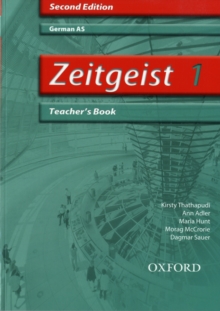 Image for Zeitgeist 1  : German AS: Teacher's book