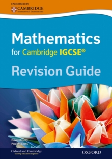 Image for Mathematics IGCSE Revision Guide