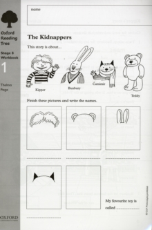 Image for Oxford Reading Tree: Level 8: Workbooks: Workbook 1: The Kidnappers and Viking Adventures (Pack of 6)