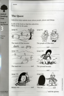 Image for Oxford Reading Tree: Level 9: Workbooks: Workbook 3: The Quest and Survival Adventure (Pack of 6)