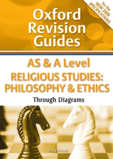 Image for AS & A level religious studies  : philosophy & ethics through diagrams