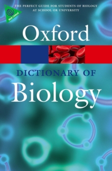 Image for A Dictionary of Biology