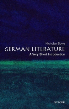 Image for German literature  : a very short introduction