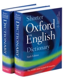 Image for Shorter Oxford English dictionary  : on historical principles