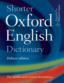 Image for Shorter Oxford English dictionary
