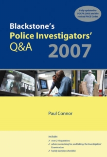 Image for Blackstone's police investigator's Q&A 2007