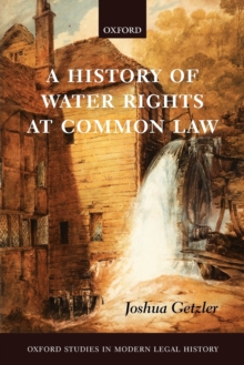 History of Water Rights at Common Law