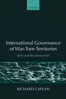 Image for International Governance of War-Torn Territories