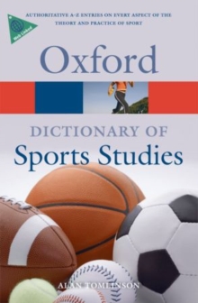 Image for A dictionary of sports studies
