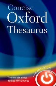 Image for Concise Oxford thesaurus