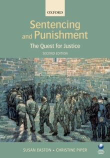 Image for Sentencing and punishment  : the quest for justice