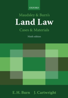 Maudsley & Burn's Land Law Cases and Materials