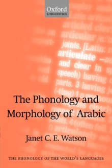 Phonology and Morphology of Arabic