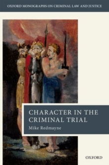 Image for Character in the Criminal Trial