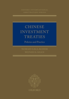 Image for Chinese Investment Treaties