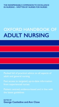 Image for Oxford handbook of adult nursing