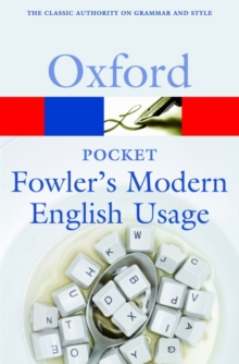 Image for Pocket Fowler's Modern English Usage